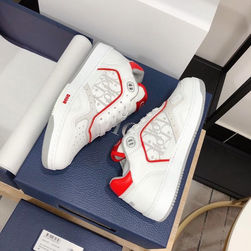 B27 Low Top Oblique Sneaker White