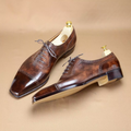 Brown Fashion Oxfords
