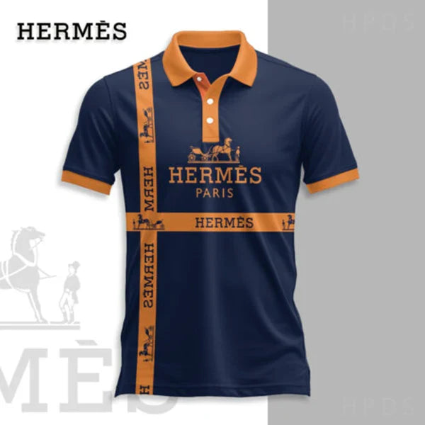 Men's Summer Fashion Printed Polo Shirts 3D1024070215