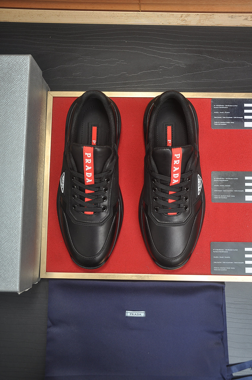 New men's black casual sneakers for this season XC0426032401