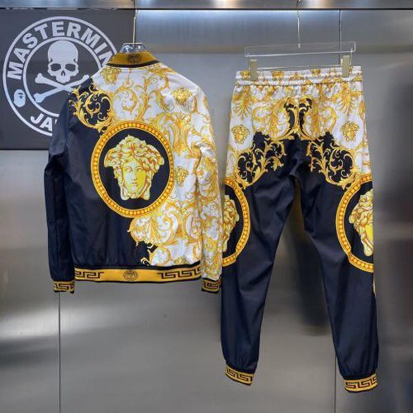 New Fashion Casual Men's Printed Sports Set 1023121418