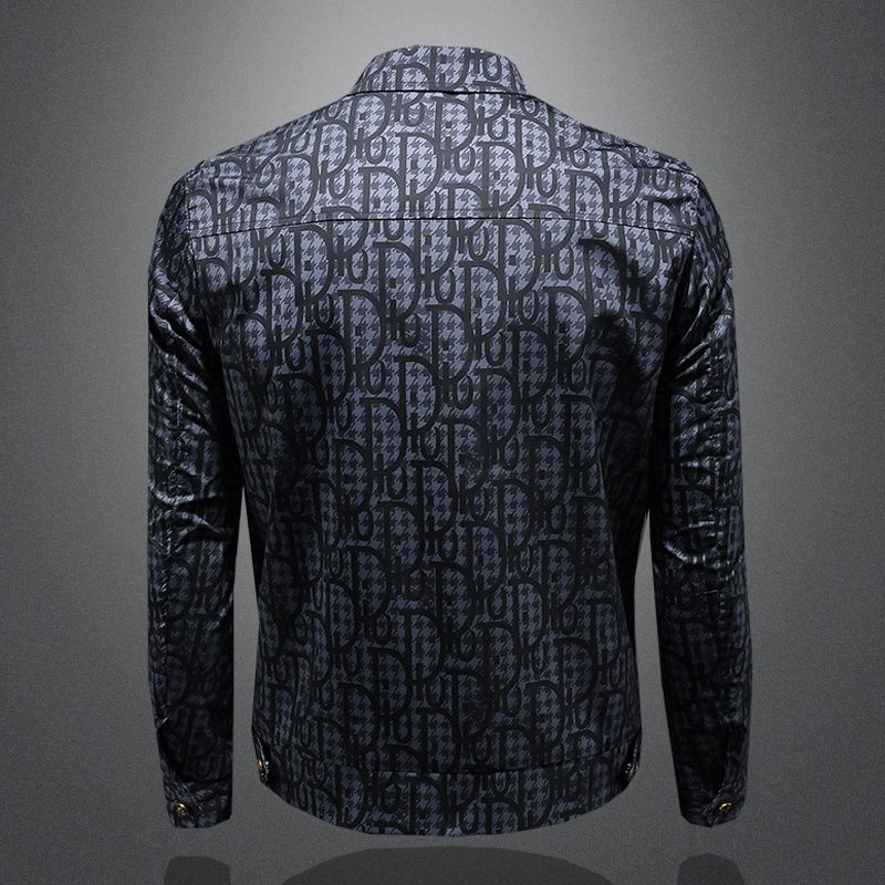 3D-Fashion Printed Denim Jacket 3D-1023080305