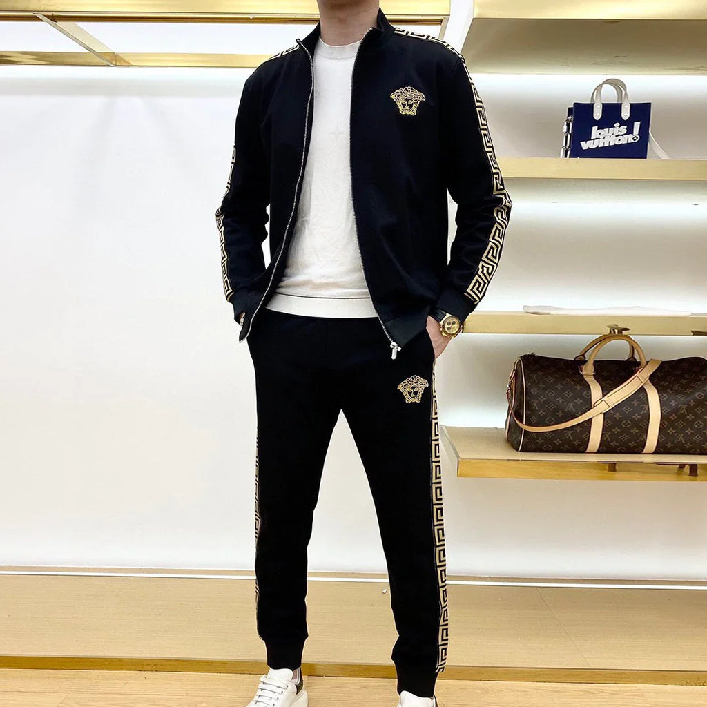 New Fashion Casual Men's Printed Sports Set 1024011001