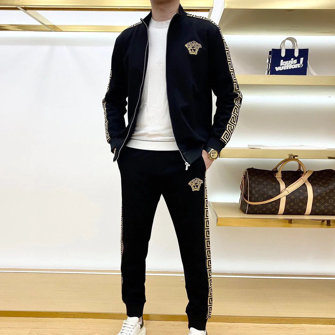 New Fashion Casual Men's Printed Sports Set 1024011001