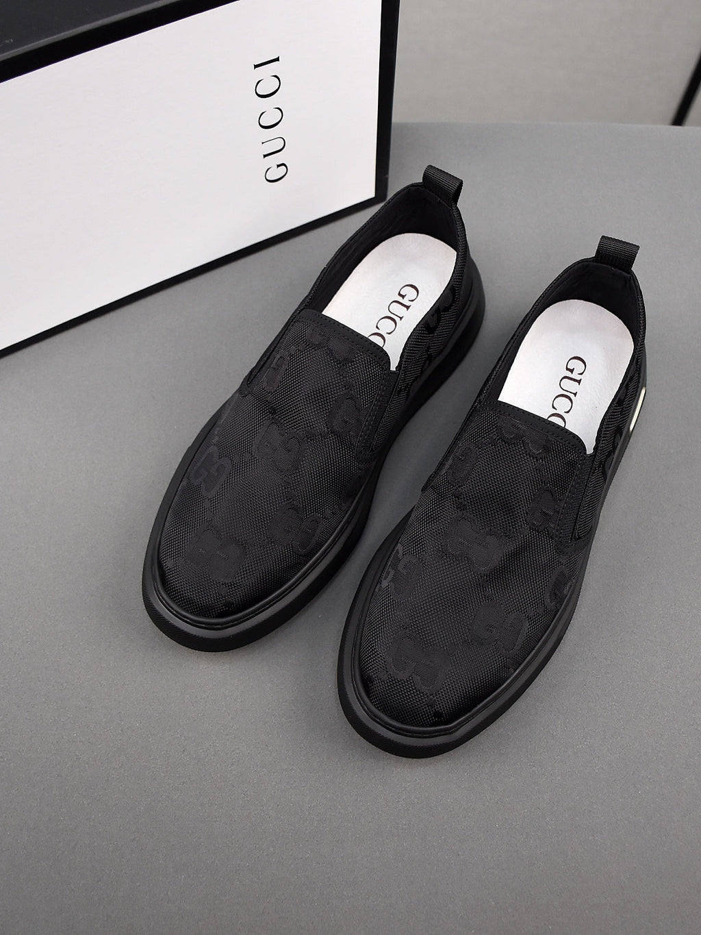 New Classic G Logo Canvas Casual Fashion Slip-on Shoes XC0424040801