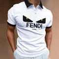Men's Summer Fashion Printed Polo Shirts 3D1024041806
