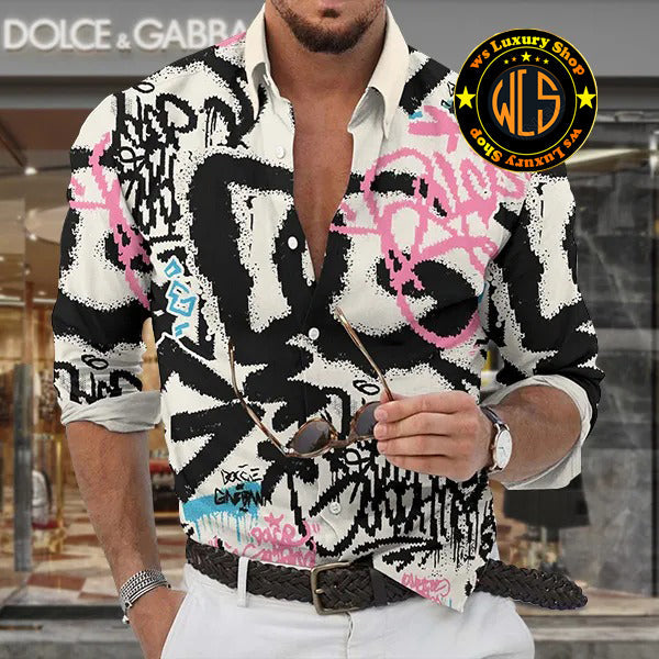 DG Long Sleeve Button Shirt WS-3D-0425062609