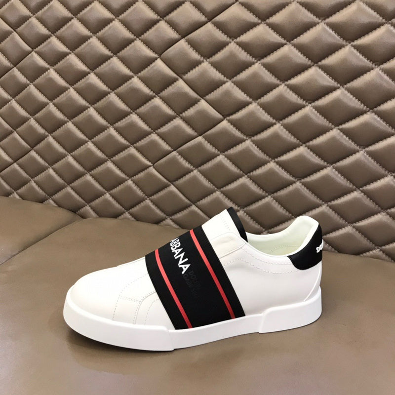 New genuine leather breathable men's sports shoes