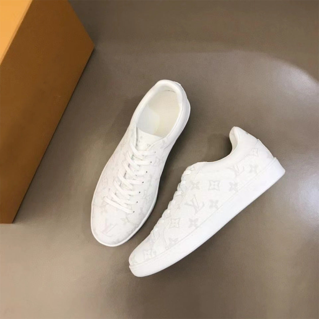casual print lace-up sneakers