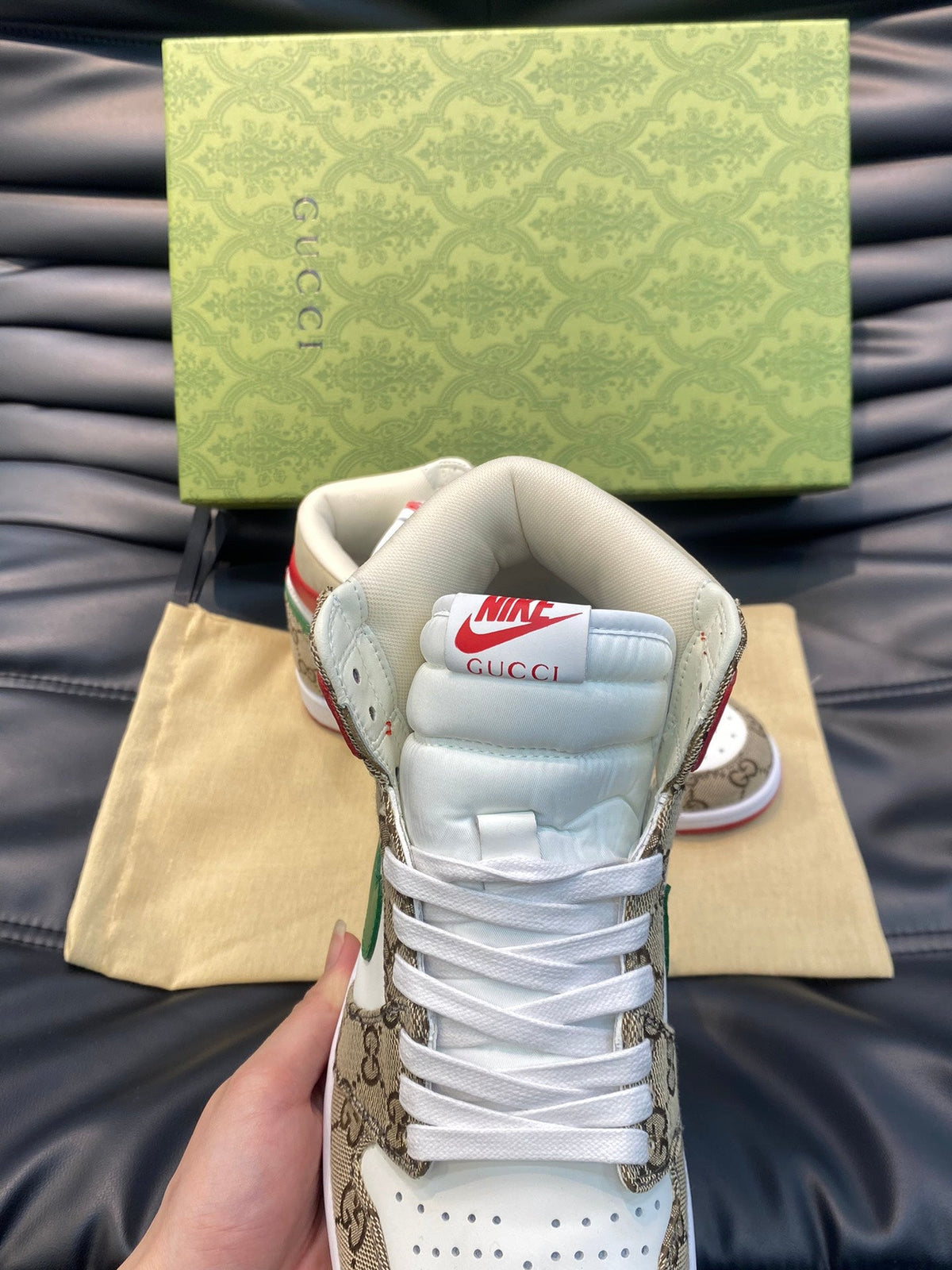 24 Limited Edition G & NK Inverted Hook Collaboration Sneakers 0424082610