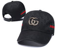 Branded canvas print two-letter baseball cap