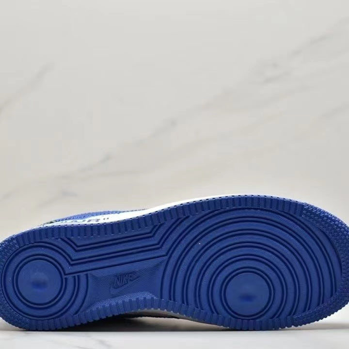 V& Jointly Signed Sneakers Blue and White