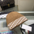 Hat men's autumn and winter knitted hat line cotton hat cold-proof wool hat cycling winter hat men