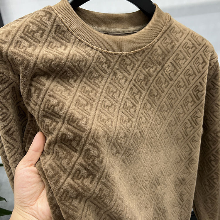 Men's Fleece Thickened Thermal Sweatshirt 0823112806