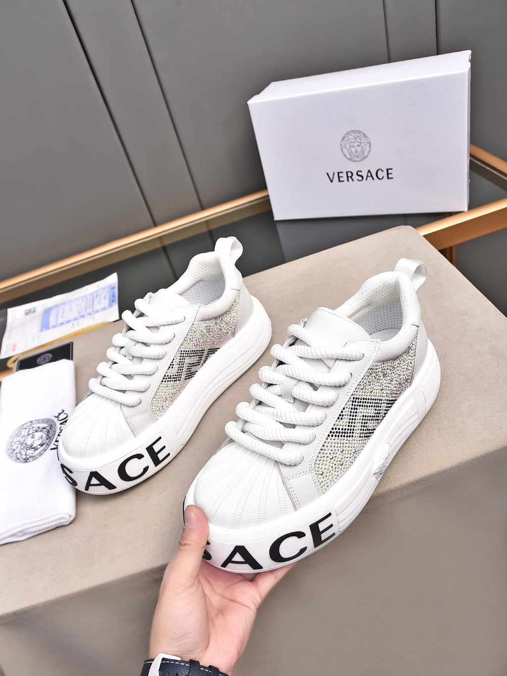 New Fashion Hot Diamond Series Versatile Casual Sports Board Shoes XC0425011403