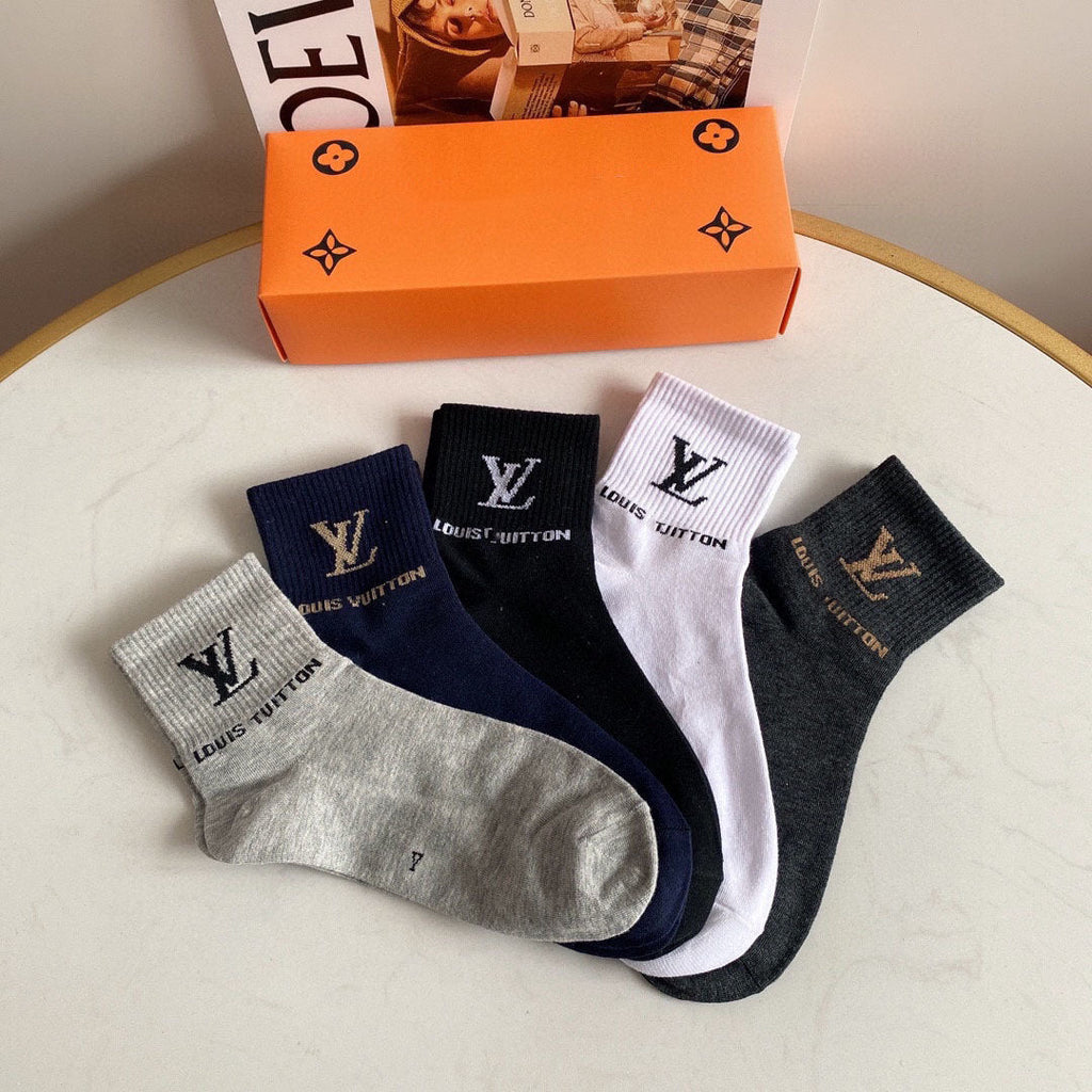 New Alphabet Fashion Socks Set S02