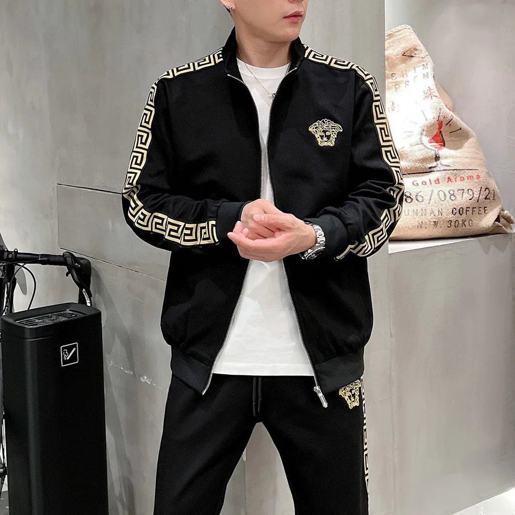 New Fashion Casual Men's Printed Sports Set 1024011001
