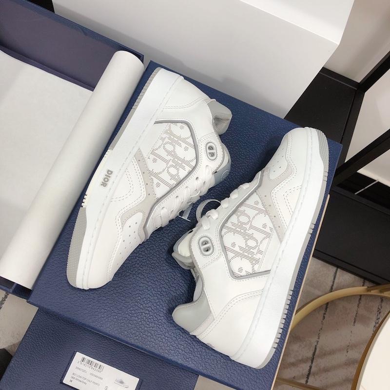 B27 Low Top Oblique Sneaker White