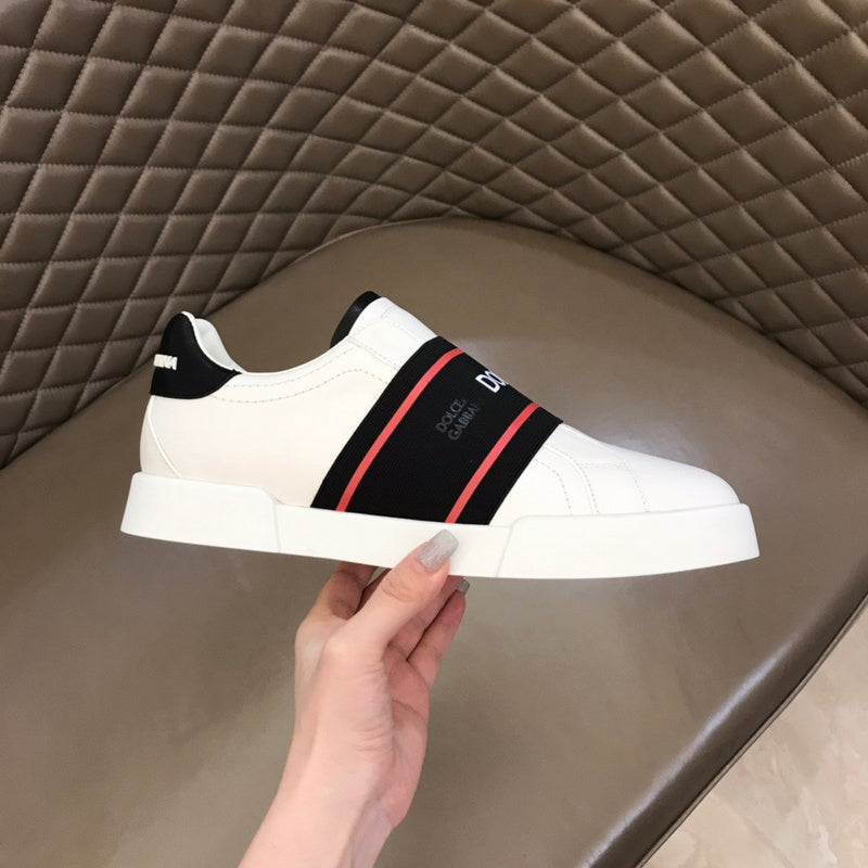 New genuine leather breathable men's sports shoes