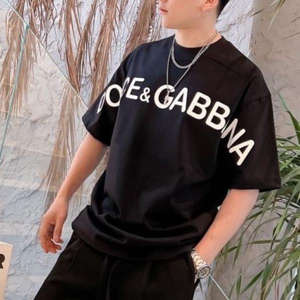 Thin Cotton Round Neck Short Sleeve T-Shirt 1024071201