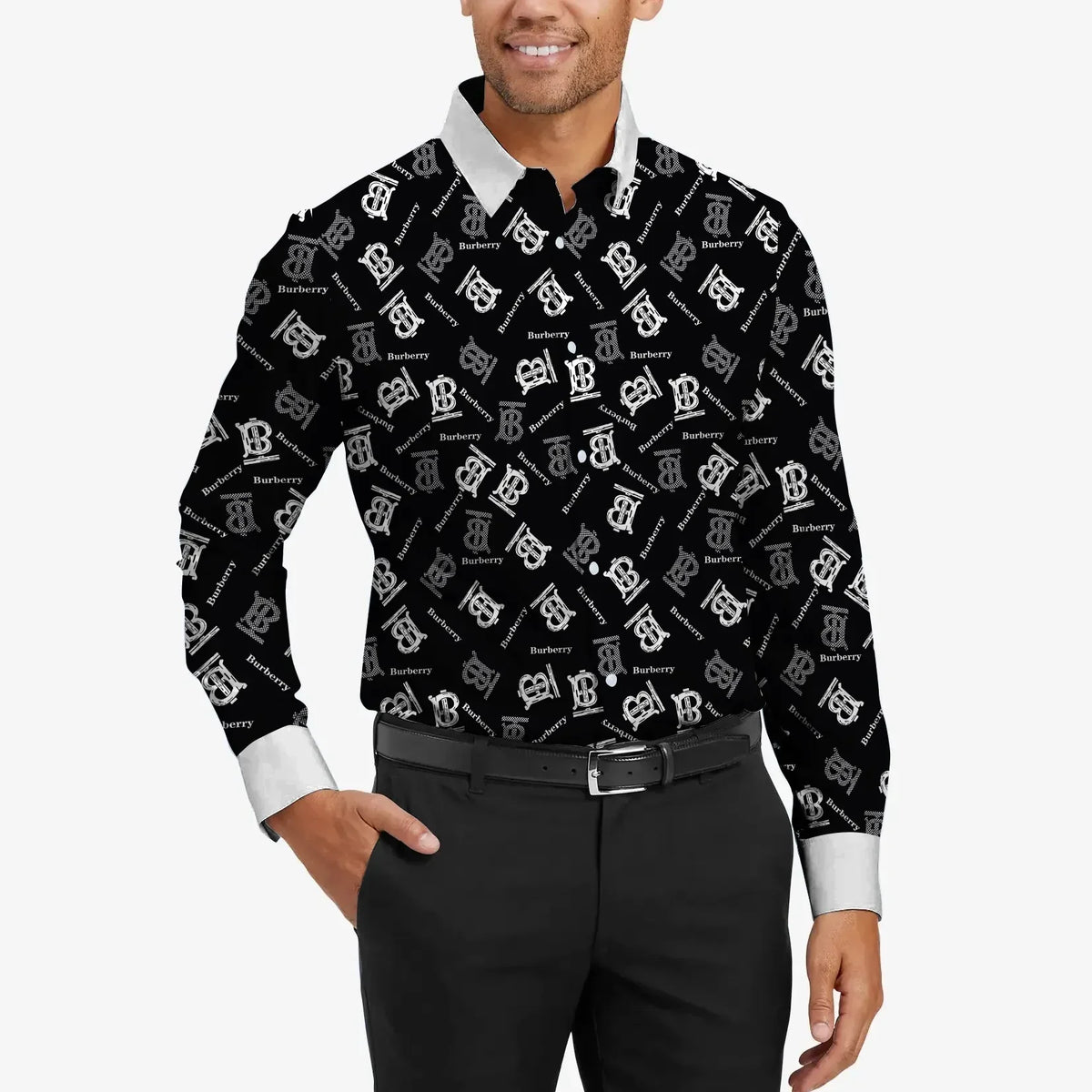 Men's Premium Long Sleeve Button Shirt 3D1025030314