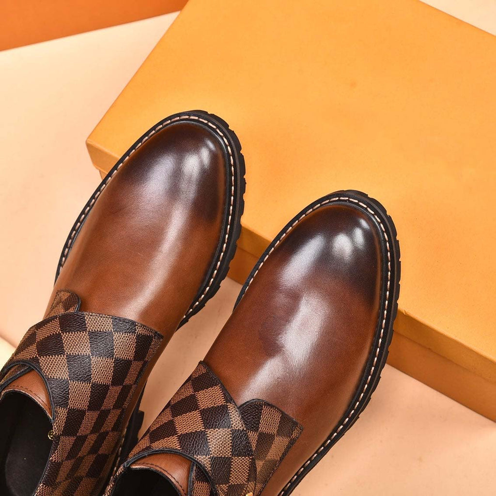 V logo new fashion classic boots