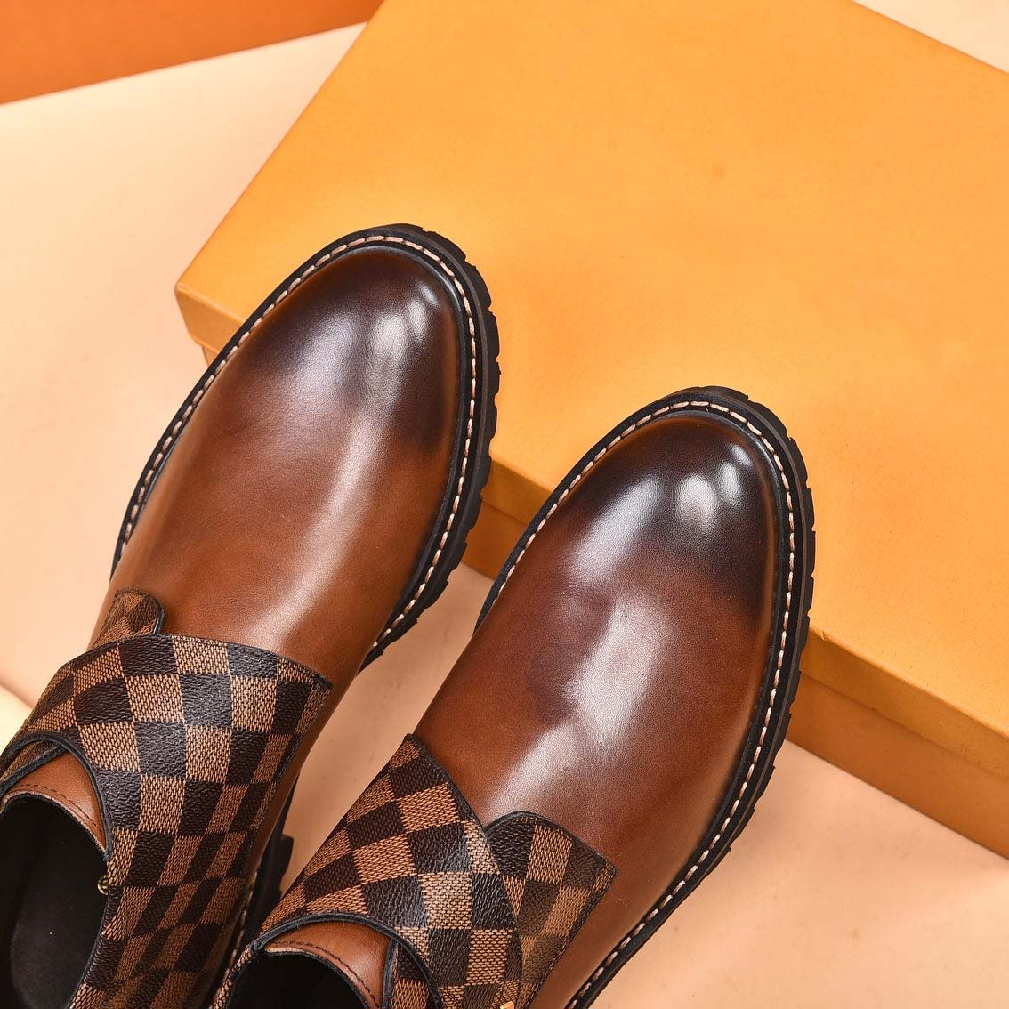 V logo new fashion classic boots