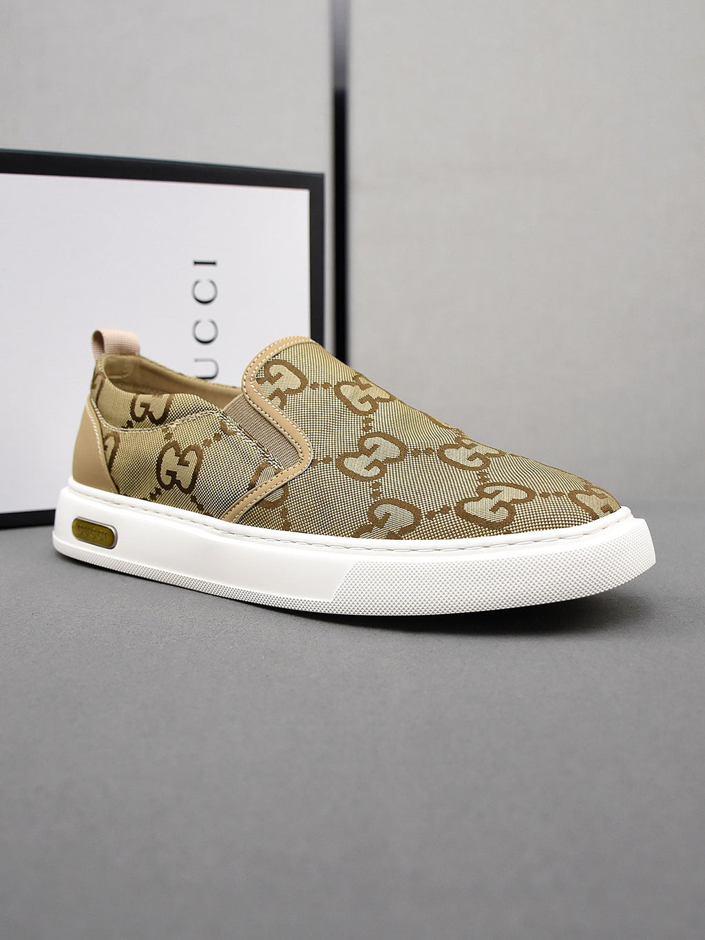 New Classic G Logo Canvas Casual Fashion Slip-on Shoes XC0424040801