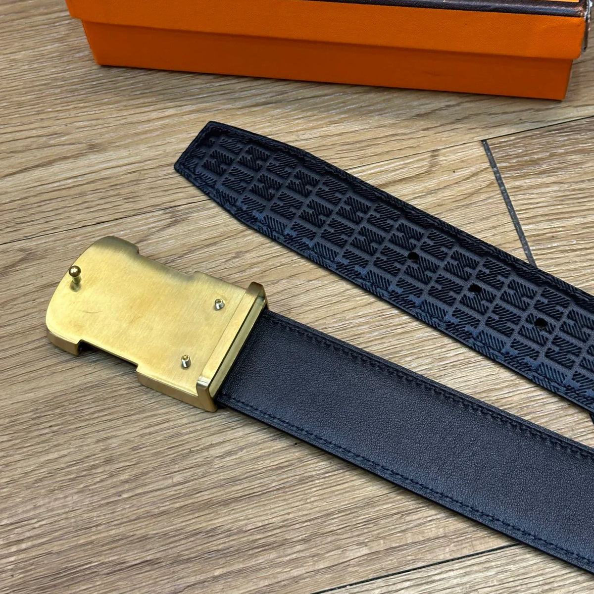 HS Luxury Genuine Leather Men’s Belt 1025010813