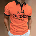 Men's Summer Fashion Printed Polo Shirts 3D1024070207