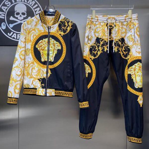 New Fashion Casual Men's Printed Sports Set 1023121418