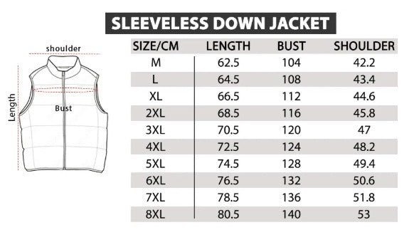 Limited Edition Sleeveless Down Jacket 3D-0425120908